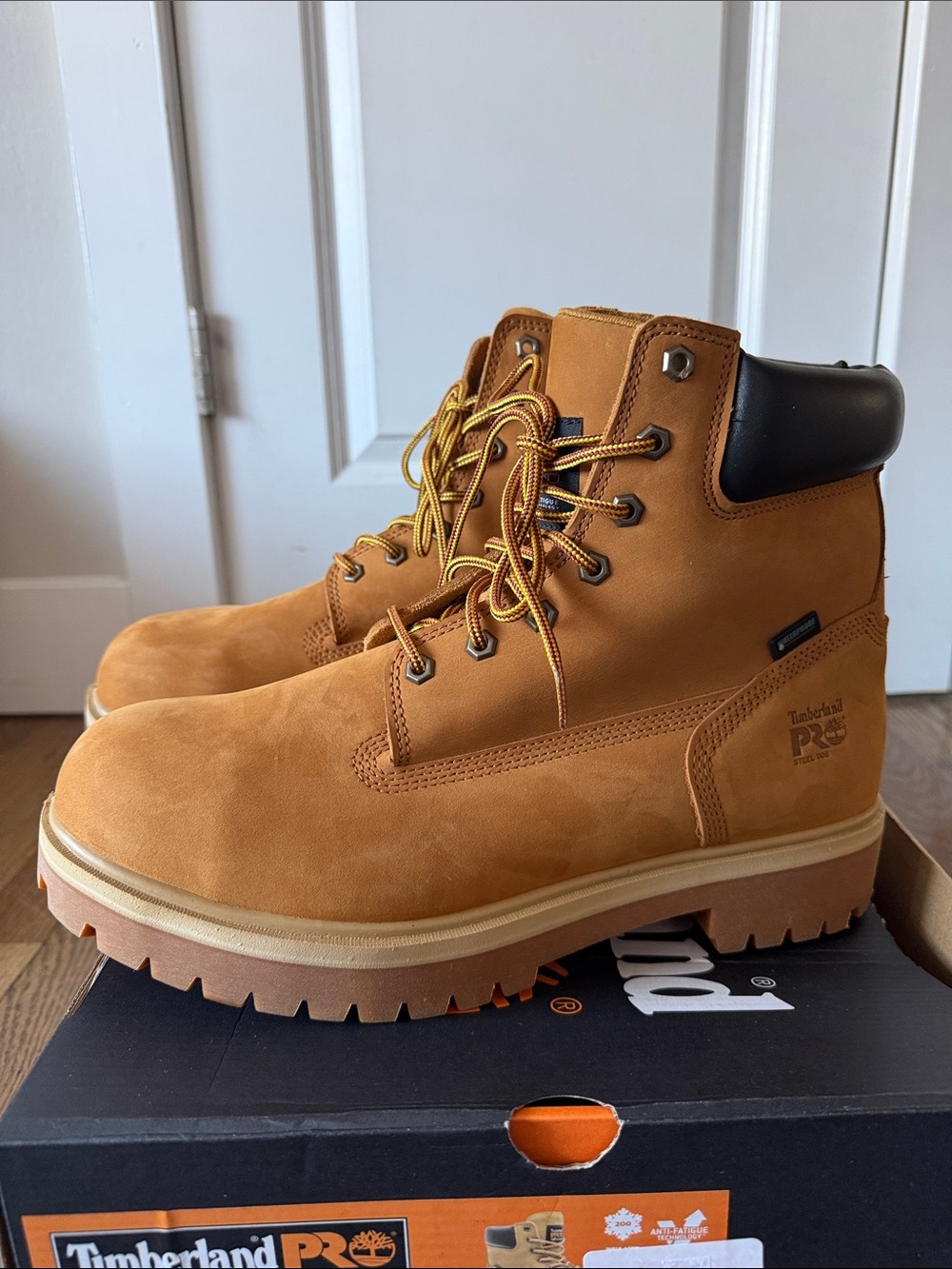 Timberland Pro Direct Attach 6” Steel Safety Toe Waterproof Size 13 M - Picture 3 of 14